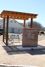 Meadowlakes Texas, military memorial, Marble Falls,